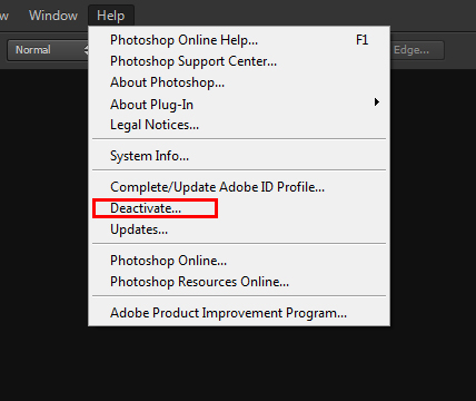 view photoshop serial number